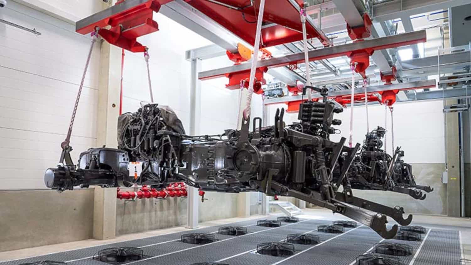 Usine Valtra Suolahti, dans le centre de la Finlande