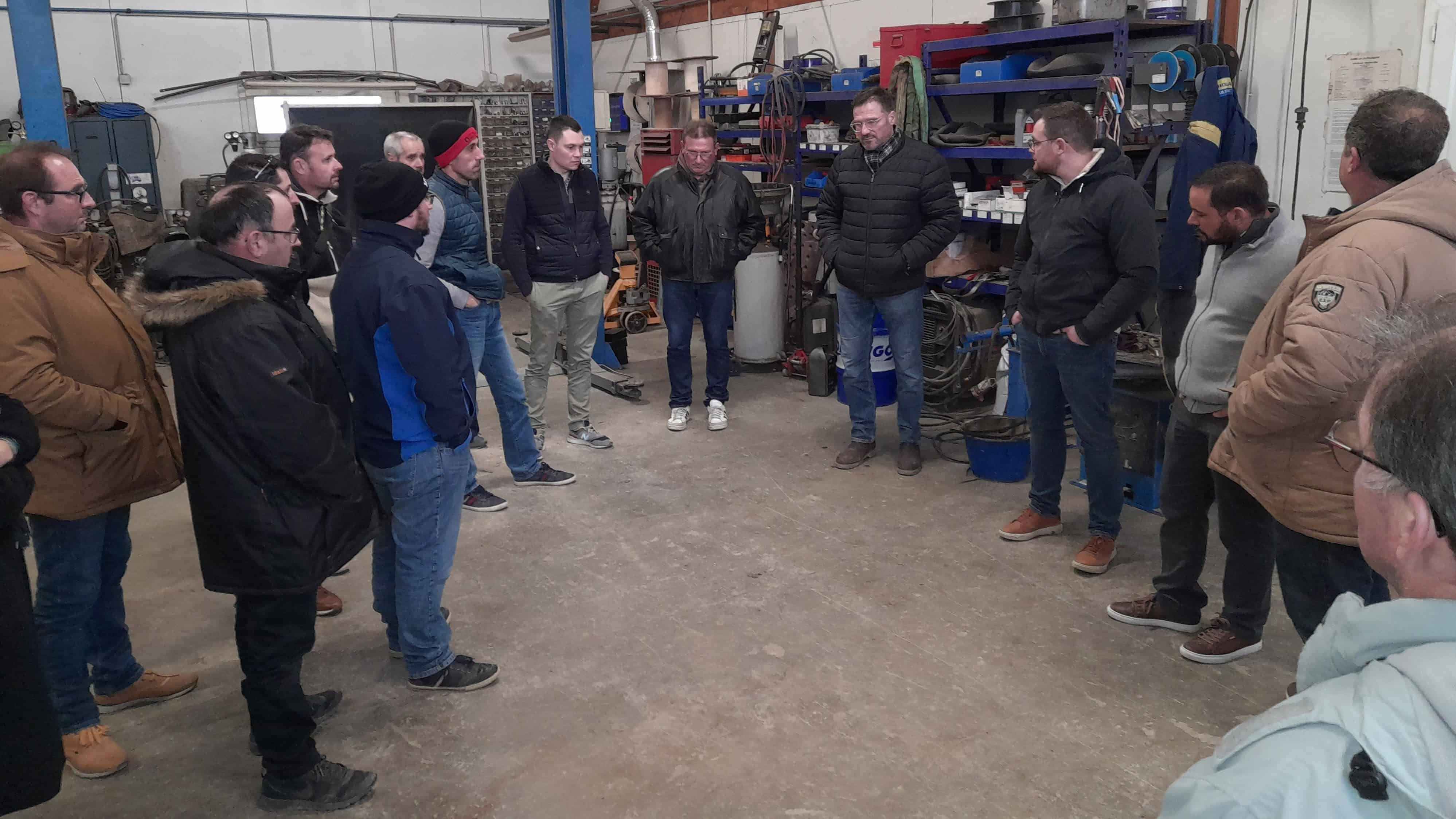 La frcuma Centre-Val de Loire a organisé le mardi 21 janvier 2025, à Luçay-le-Mâle dans l’Indre, une journée pour débattre de l'autonomie des salariés de cuma.
