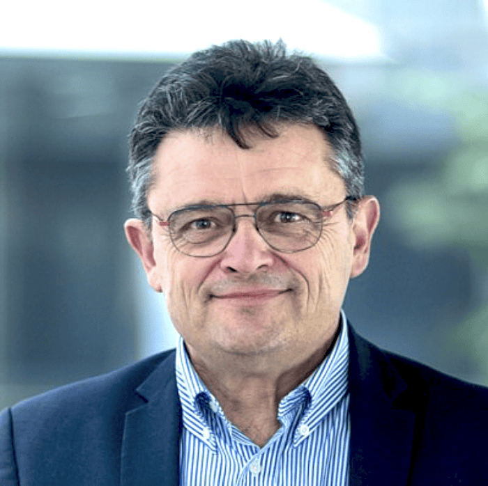 Odet Triquet, agriculteur et président du Crédit agricole de la Touraine et du Poitou.