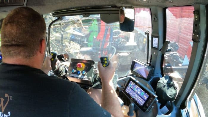 poste inversé Valtra Twin Trac