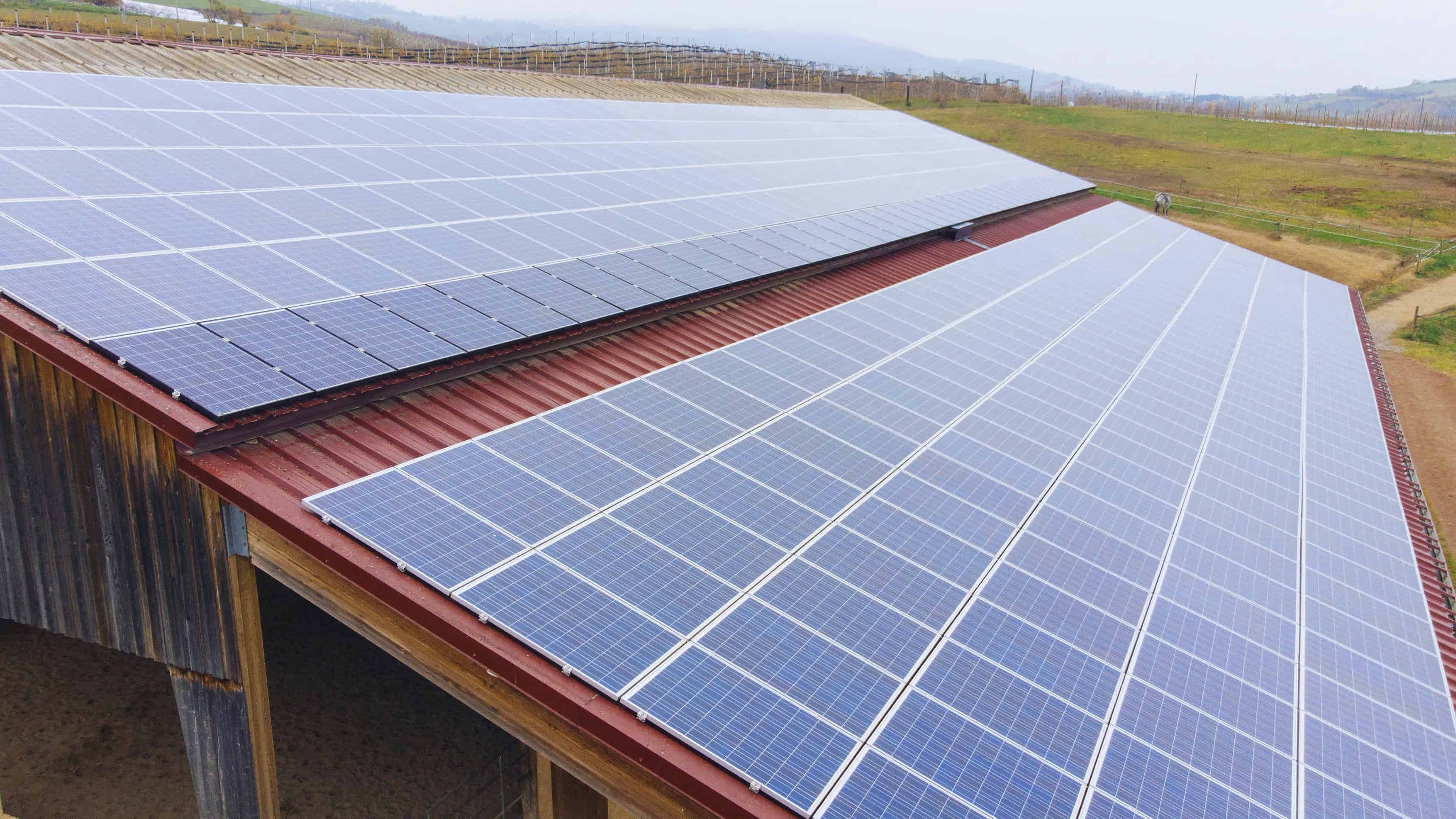 Le hangar photovoltaïque assure la pérennité de la cuma