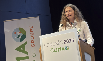 Marine Boyer, nouvelle présidente de la FNCuma