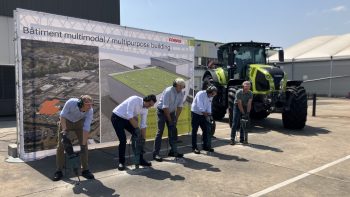 Un nouveau bâtiment dans l’usine Claas au Mans