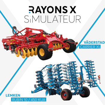 Väderstad Carrier XL 425 et Lemken Rubin 10 / 450 KUA : duel de déchaumeurs