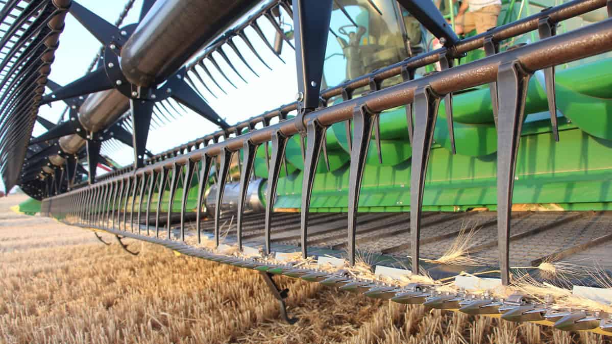 coupe John Deere draper HDX