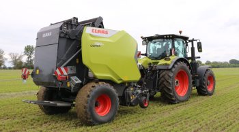 De la densité et du débit de chantier pour la presse Claas Cerex