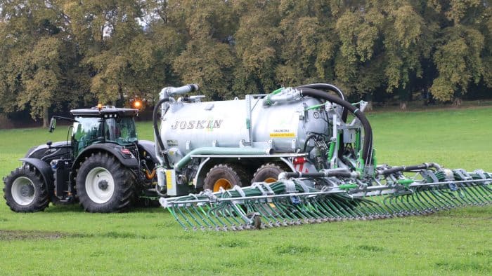 La décote de la tonne à lisier est lente et progressive