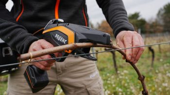 Pellenc attache sans fil avec deux nouveaux F3X