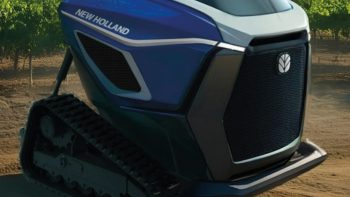 New Holland développe un concept de robot pour la vigne