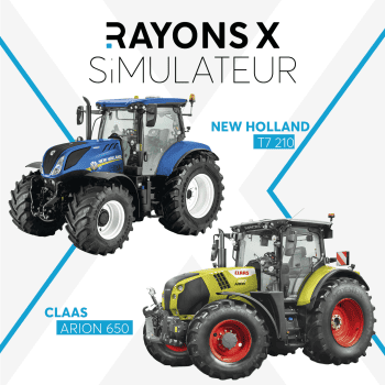 180 chevaux, un choix décisif : New Holland T7 210 et Claas Arion 650 sous les Rayons X