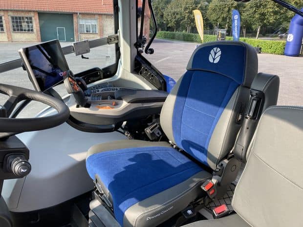 Un pas de plus pour le confort avec la nouvelle cabine Horizon qui équipent les nouveaux T7 New Holland