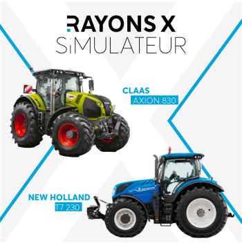 Claas Axion 830 et New Holland T7 230 : le match des tracteurs