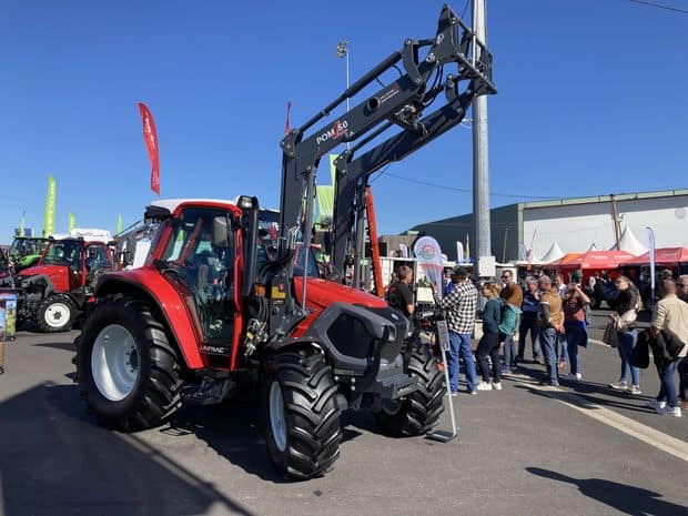 Le tracteur Lindner 65 LS est le plus petit de la série LS