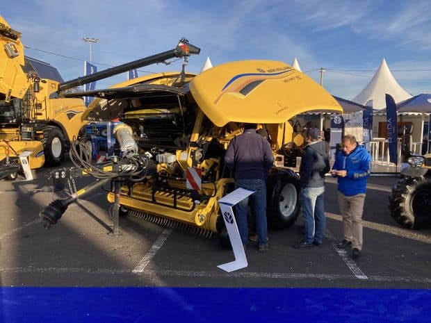Plus de technologie pour les presses à chambre variable New Holland Roll Belt Plus