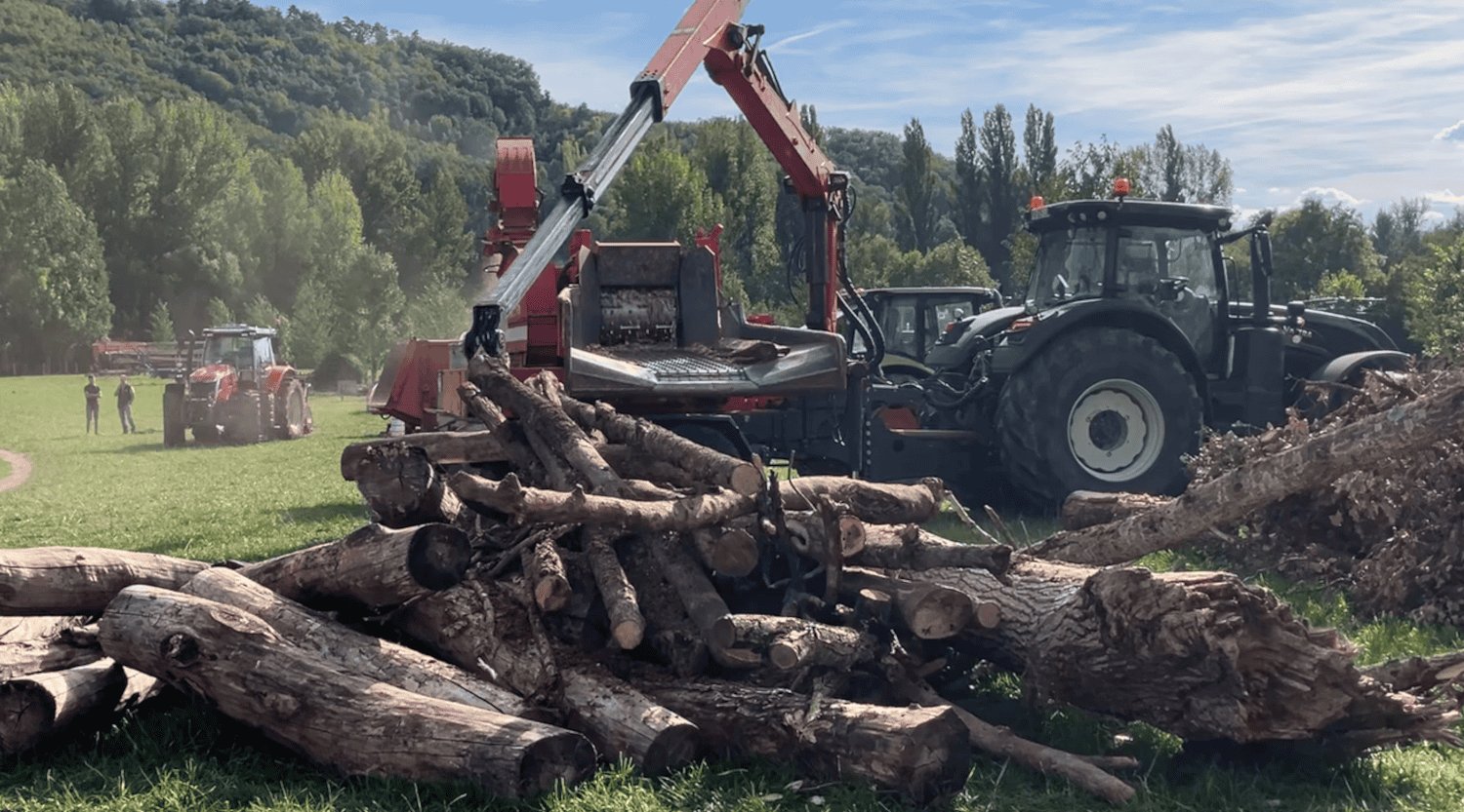 Machines de déchiquetage du bois