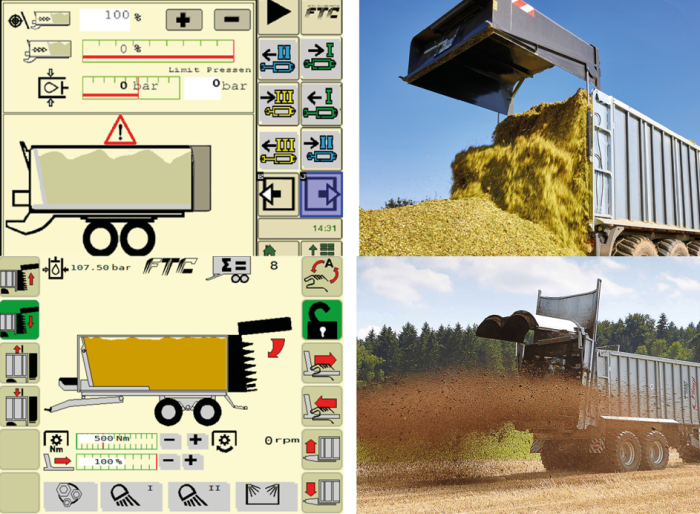 Fliegl ASW logiciel Isobus