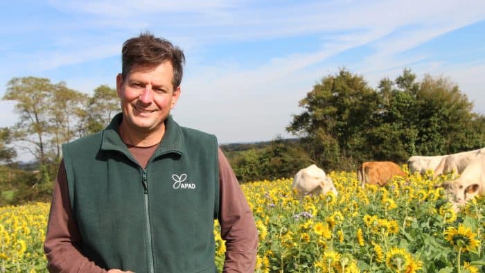 Cédric Boivineau est satisfait du pâturage tournant.
