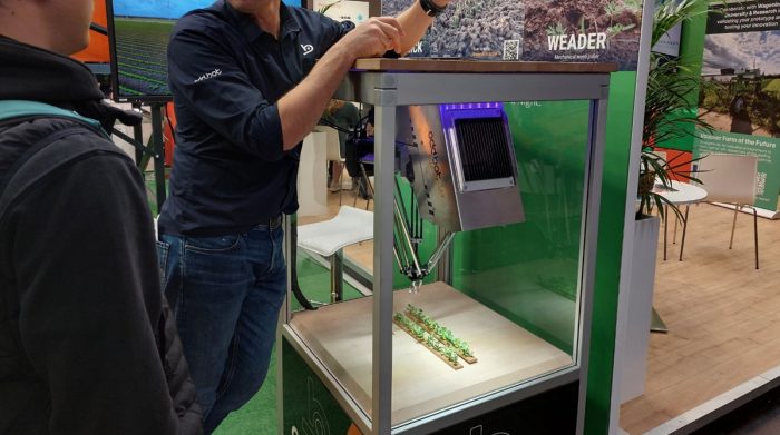 prototype désherbage laser