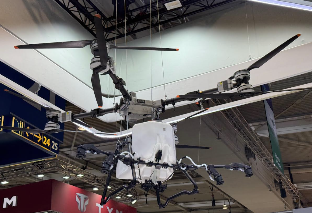 Drone DJI agricole epandage sur Agritechnica 2025