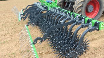 La houe rotative, pour le débit