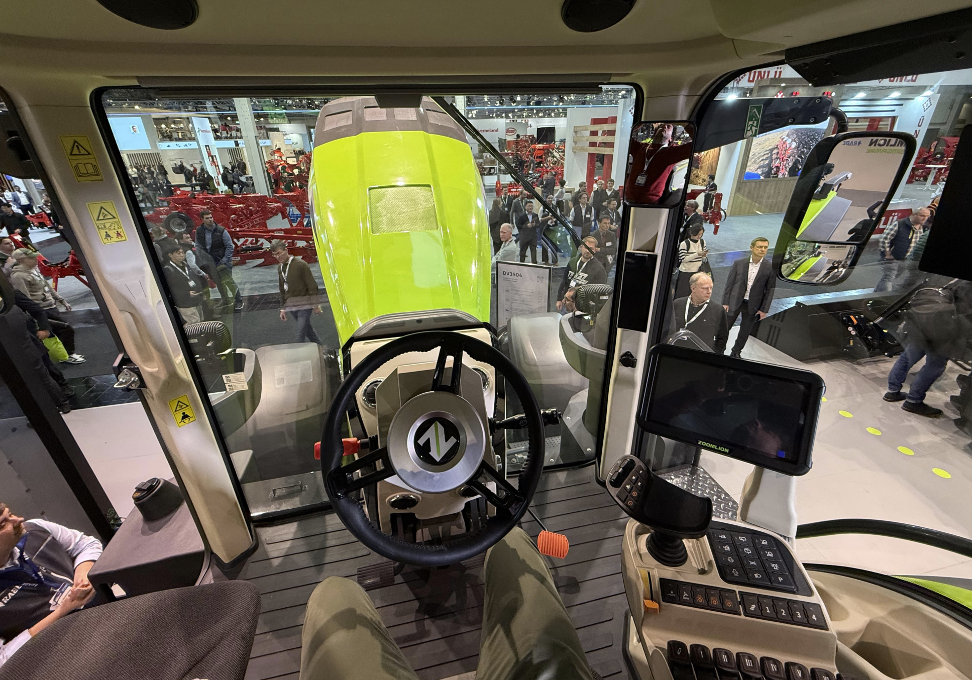 Tracteur hybride Zoomlion DV 3504 cabine