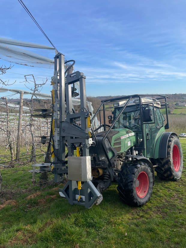 Terreco présente un système d'élagage pour vergers