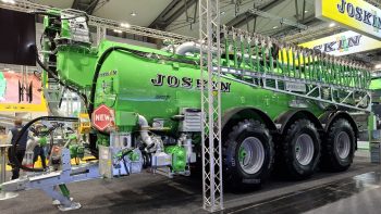 Trois essieux pour la tonne à lisier X-Trem2