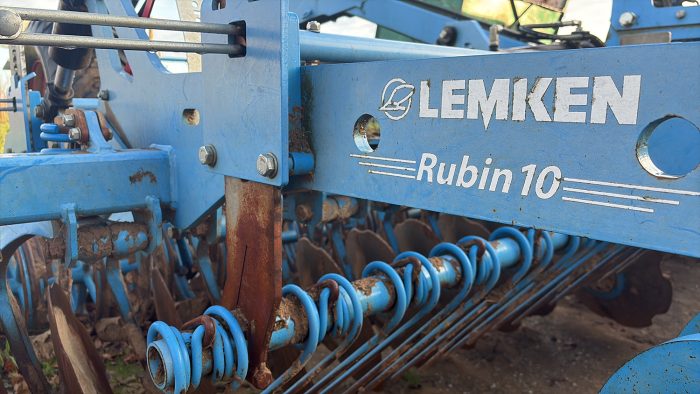 fiche technique du Lemken rubin 10
