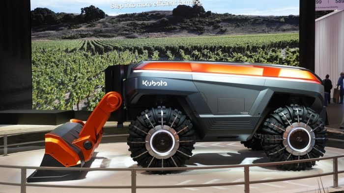 Kubota CES 2026 robot