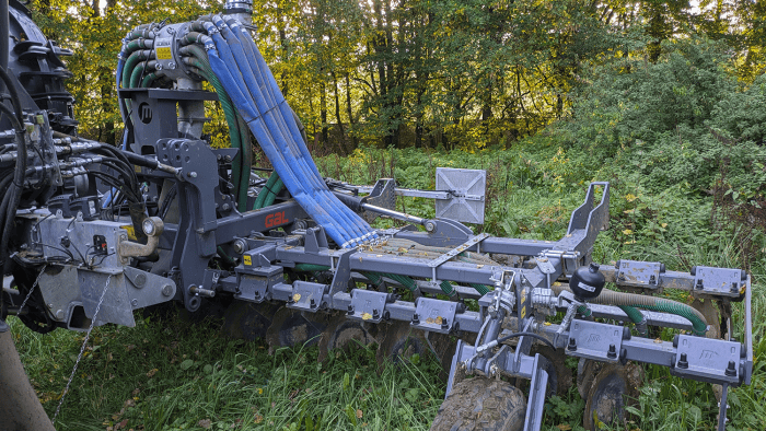 enfouisseur à disques indépendants de 6 m