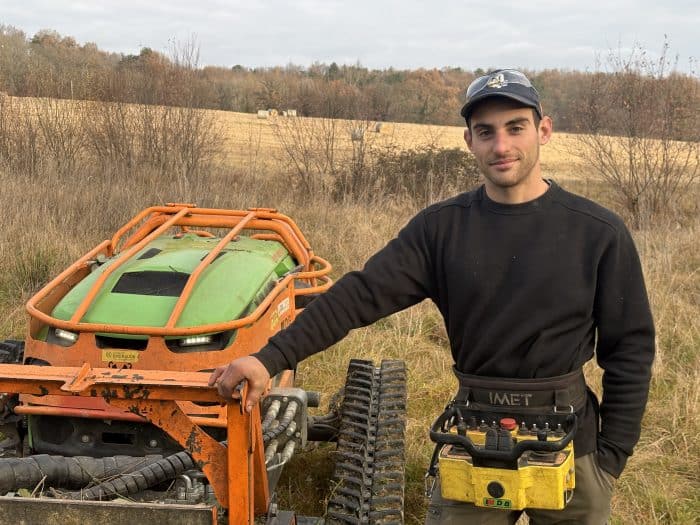 “Ce que j’aime ? Être dans la nature !”
