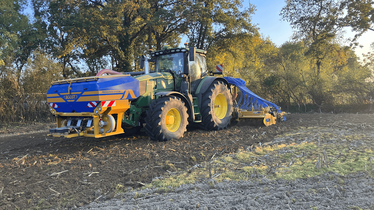 Localisation de l'engrais au semis