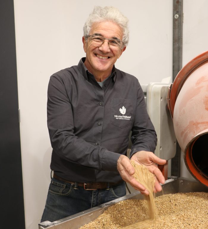 Nicolas Thibaud passionné par la qualité des grains