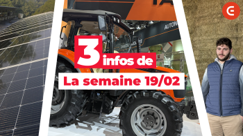 LES 3 INFOS DE LA SEMAINE 19/02
