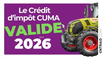 Jusqu&rsquo;à 10.000€ : tout comprendre au crédit d&rsquo;impôt Mécanisation collective 2026