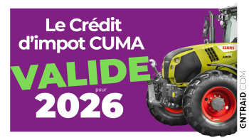 De + 500€ à +10.000€: tout comprendre au crédit d&rsquo;impôt Mécanisation collective 2026