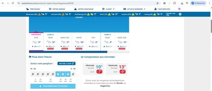 prévisions météo intelligence artificielle