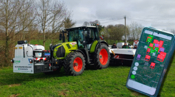 Une app + Ara Ecorobotix pour détruire rumex et chardon