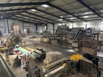 Une cuma de tri et de conditionnement de légumes