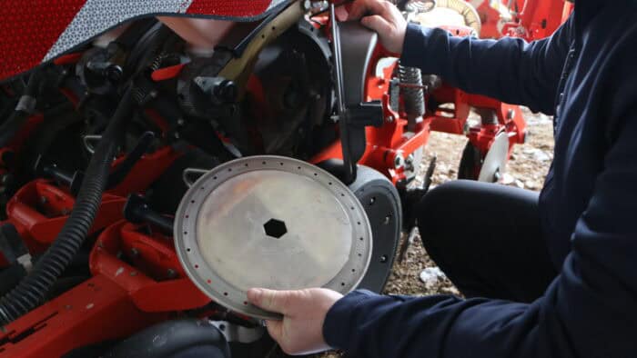 Semoir monograine Kuhn Maxima 3 TS photo detail