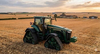 Le John Deere « 8RX Heritage Edition » : Quand la Haute couture s&rsquo;invite au champ