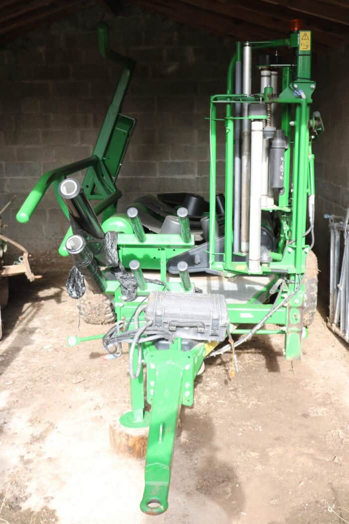 Un poids de 1900 kg pour l'enrubanneuse 991 High Speed