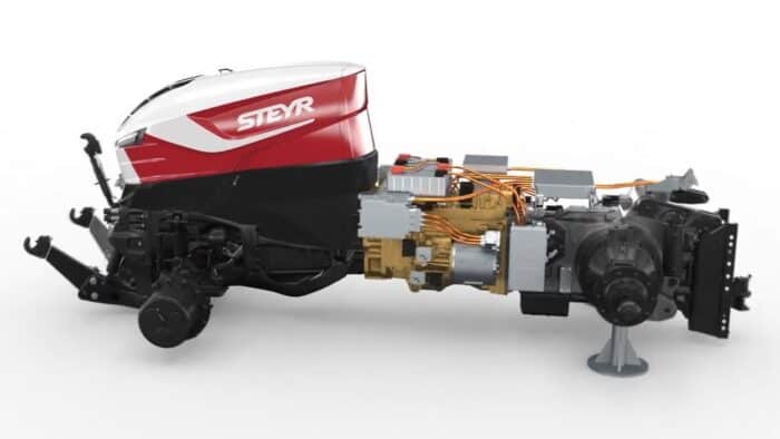 moteur hybride Steyr