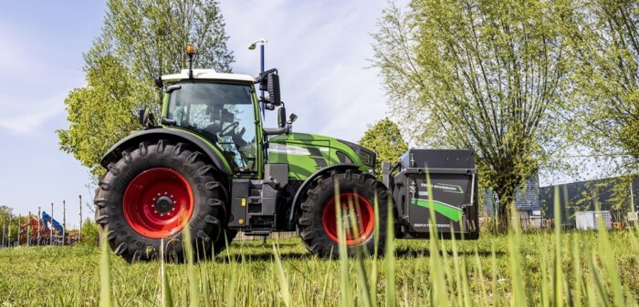 tracteur Fendt avec batterie électrique
