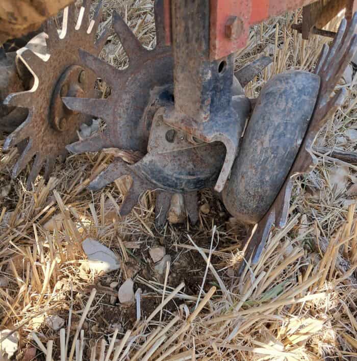 chasse débris rotatif
