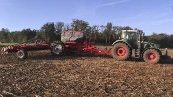 1150 ha emblavés avec le Horsch Avatar traîné de 12 mètres : « objectif rentabilité »