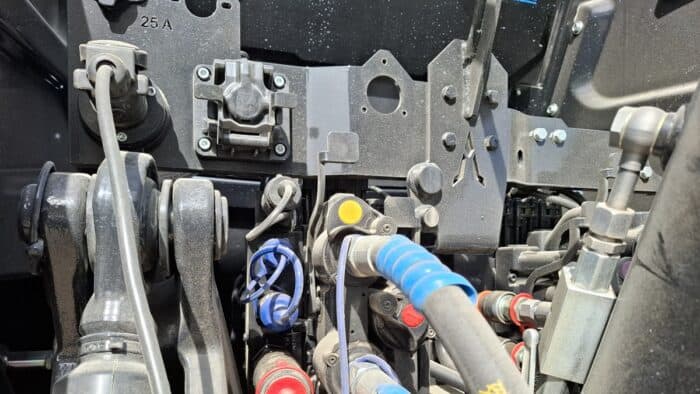 levier de décompression hydraulique Deutz-Fahr 