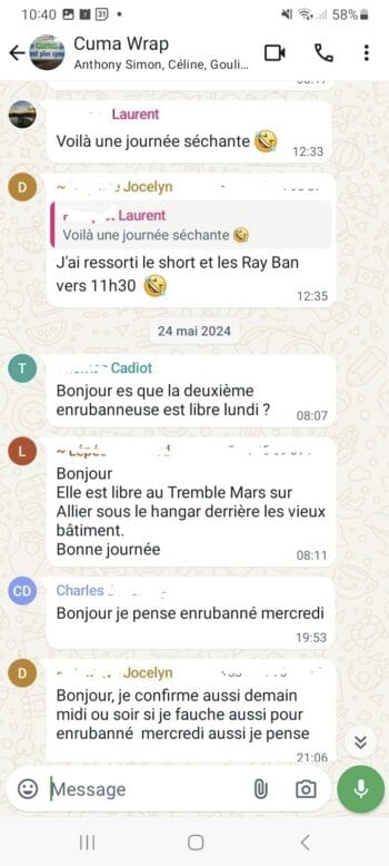 Outils numériques communication cuma