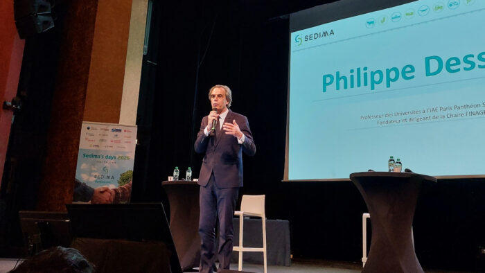 Philippe Dessertine AG Sedima avril 2026 à Vichy