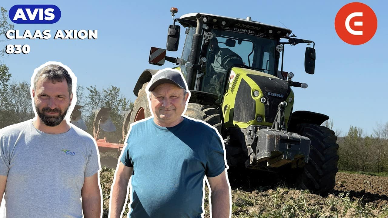 Avis Claas Axion 830 Cmatic